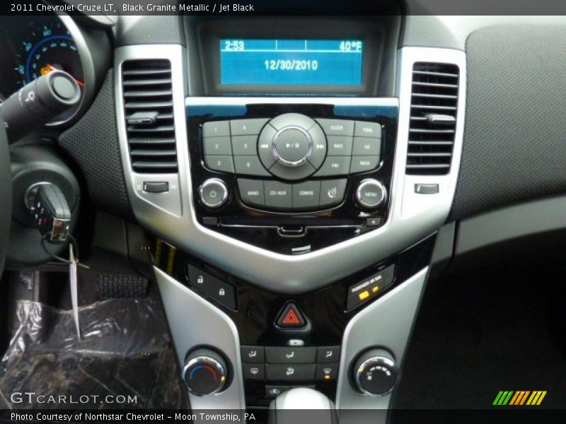 Black Granite Metallic / Jet Black 2011 Chevrolet Cruze LT