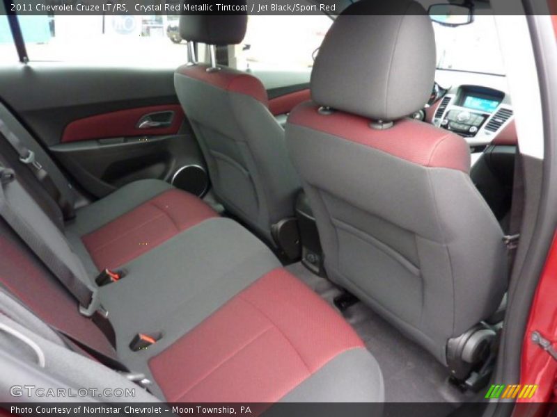  2011 Cruze LT/RS Jet Black/Sport Red Interior