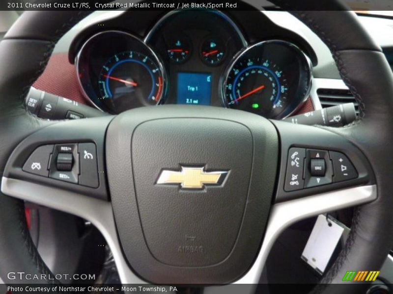 Controls of 2011 Cruze LT/RS