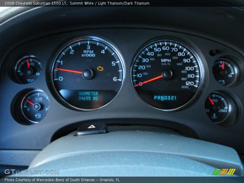  2008 Suburban 1500 LT 1500 LT Gauges