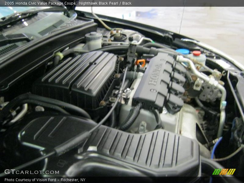 2005 Civic Value Package Coupe Engine - 1.7L SOHC 16V VTEC 4 Cylinder