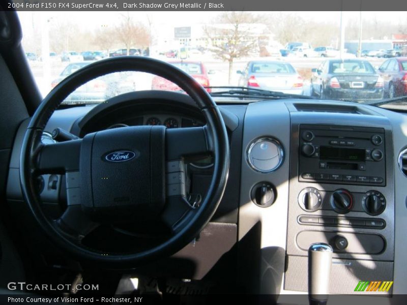 Dark Shadow Grey Metallic / Black 2004 Ford F150 FX4 SuperCrew 4x4