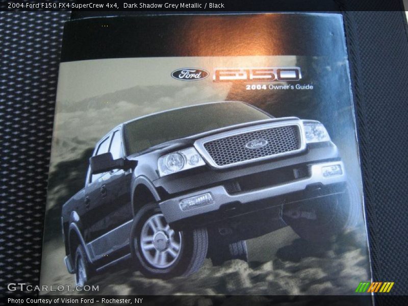 Dark Shadow Grey Metallic / Black 2004 Ford F150 FX4 SuperCrew 4x4