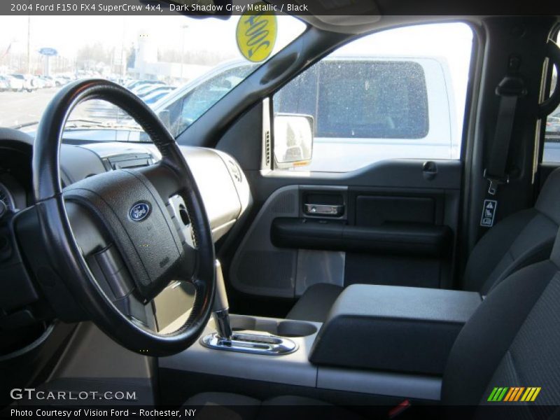 Dark Shadow Grey Metallic / Black 2004 Ford F150 FX4 SuperCrew 4x4