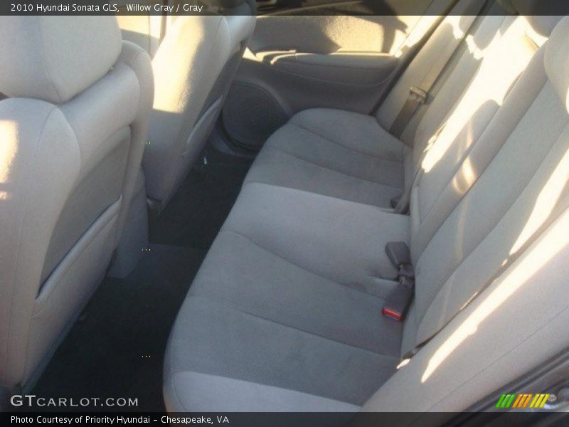 Willow Gray / Gray 2010 Hyundai Sonata GLS