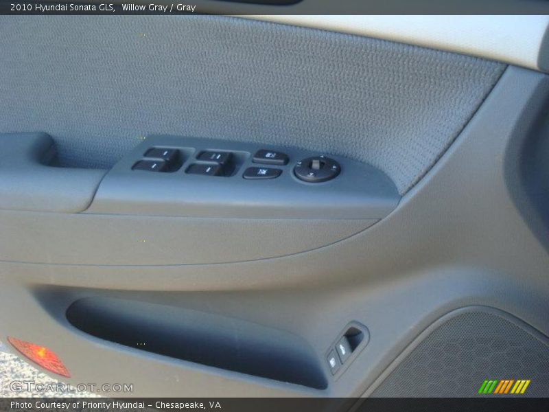 Willow Gray / Gray 2010 Hyundai Sonata GLS