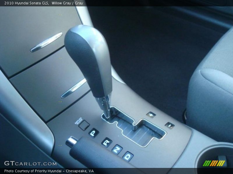 Willow Gray / Gray 2010 Hyundai Sonata GLS