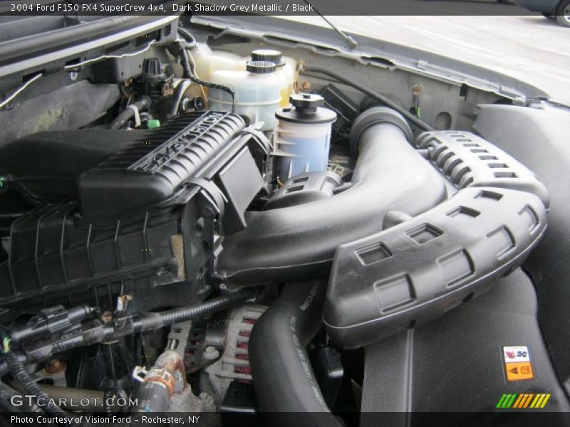 Dark Shadow Grey Metallic / Black 2004 Ford F150 FX4 SuperCrew 4x4