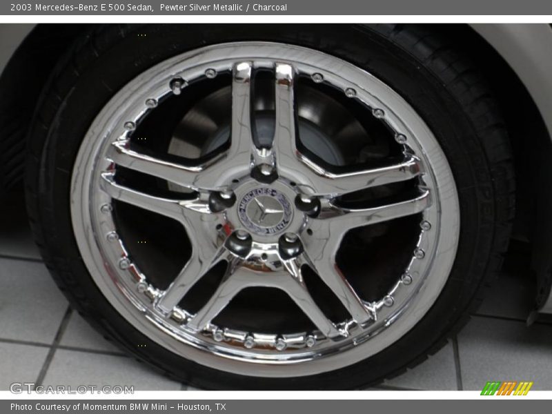 Pewter Silver Metallic / Charcoal 2003 Mercedes-Benz E 500 Sedan