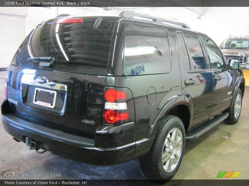 Black / Black 2008 Ford Explorer Limited 4x4