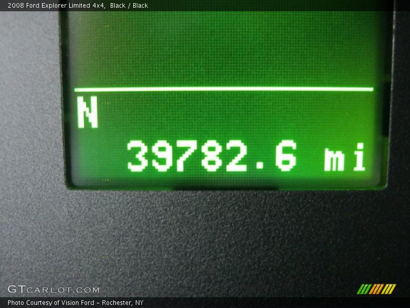 Black / Black 2008 Ford Explorer Limited 4x4