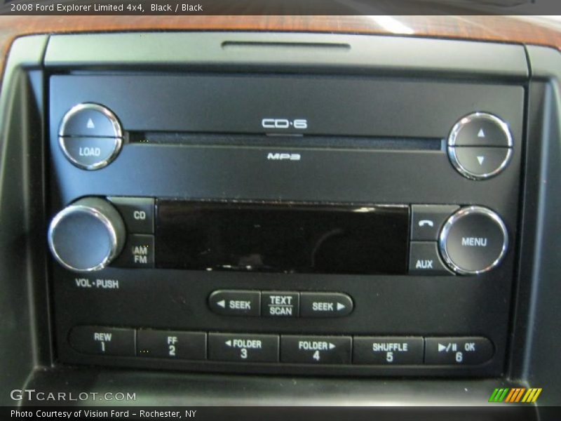 Black / Black 2008 Ford Explorer Limited 4x4