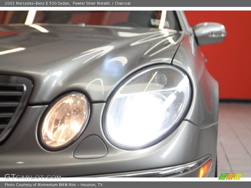 Pewter Silver Metallic / Charcoal 2003 Mercedes-Benz E 500 Sedan