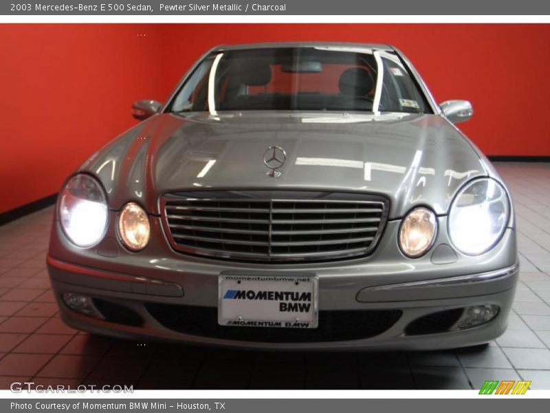 Pewter Silver Metallic / Charcoal 2003 Mercedes-Benz E 500 Sedan