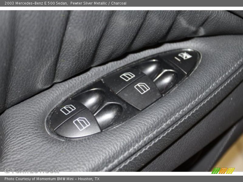 Pewter Silver Metallic / Charcoal 2003 Mercedes-Benz E 500 Sedan