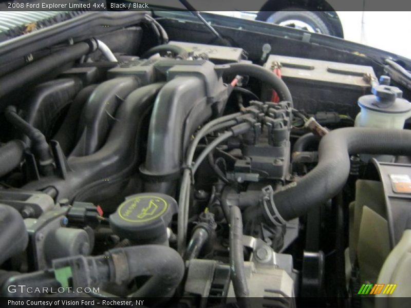 Black / Black 2008 Ford Explorer Limited 4x4