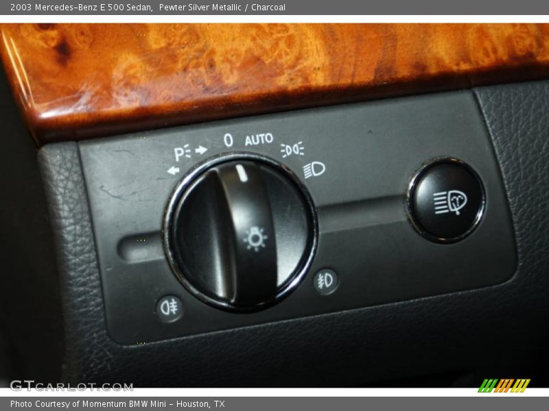 Pewter Silver Metallic / Charcoal 2003 Mercedes-Benz E 500 Sedan