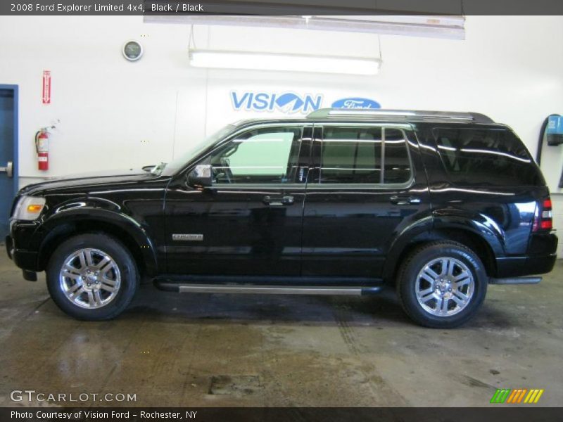 Black / Black 2008 Ford Explorer Limited 4x4