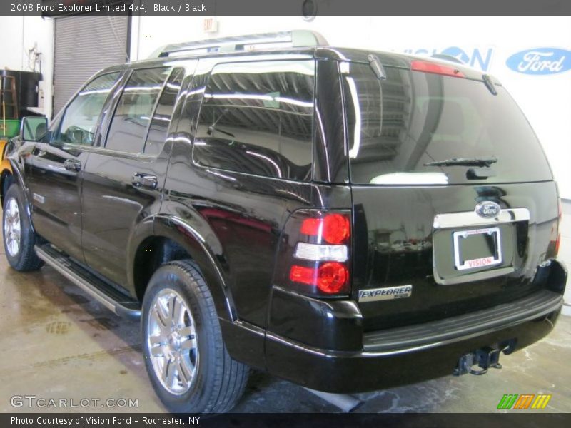 Black / Black 2008 Ford Explorer Limited 4x4