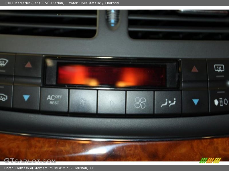Pewter Silver Metallic / Charcoal 2003 Mercedes-Benz E 500 Sedan