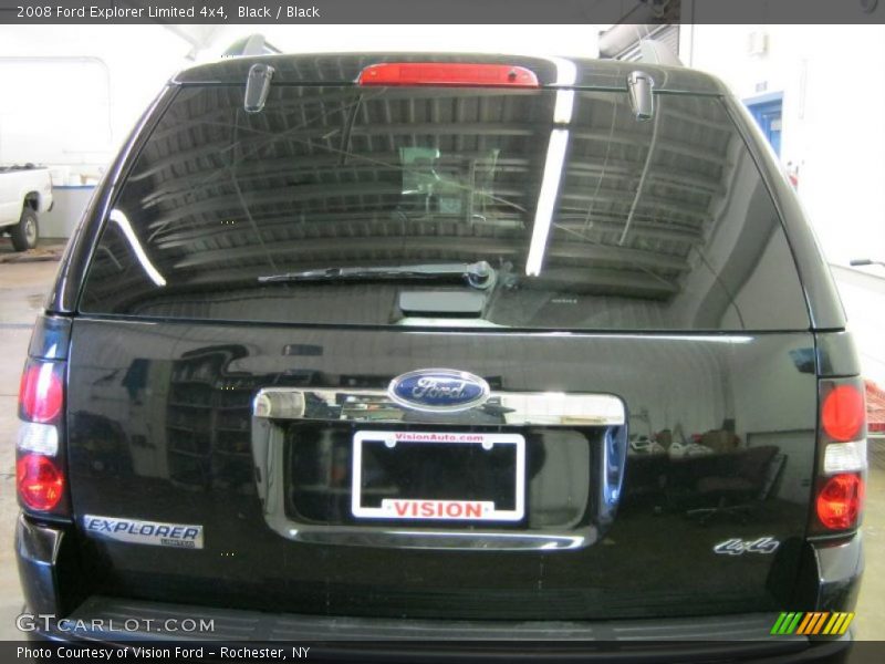 Black / Black 2008 Ford Explorer Limited 4x4