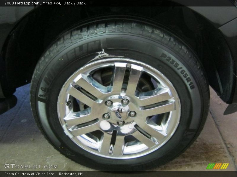Black / Black 2008 Ford Explorer Limited 4x4