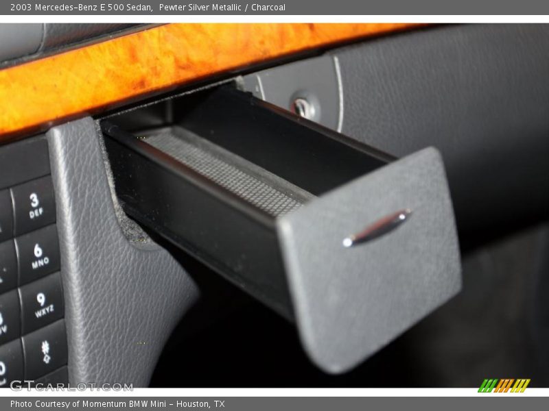 Pewter Silver Metallic / Charcoal 2003 Mercedes-Benz E 500 Sedan