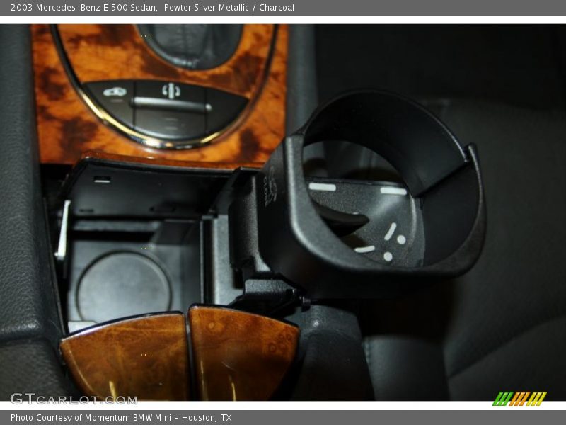 Pewter Silver Metallic / Charcoal 2003 Mercedes-Benz E 500 Sedan