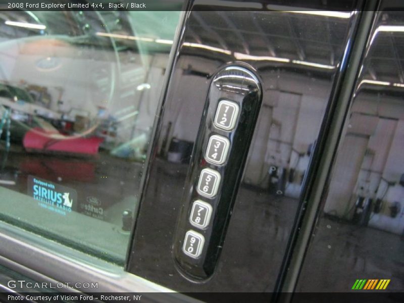 Black / Black 2008 Ford Explorer Limited 4x4