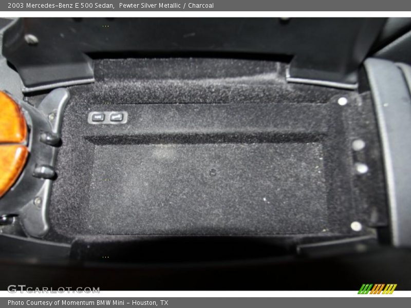 Pewter Silver Metallic / Charcoal 2003 Mercedes-Benz E 500 Sedan