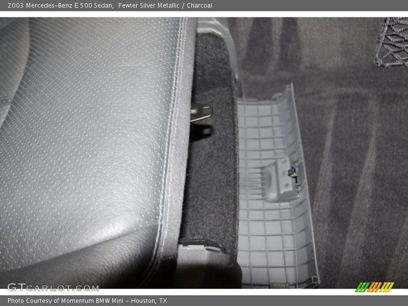 Pewter Silver Metallic / Charcoal 2003 Mercedes-Benz E 500 Sedan