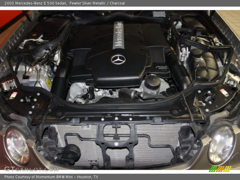 Pewter Silver Metallic / Charcoal 2003 Mercedes-Benz E 500 Sedan