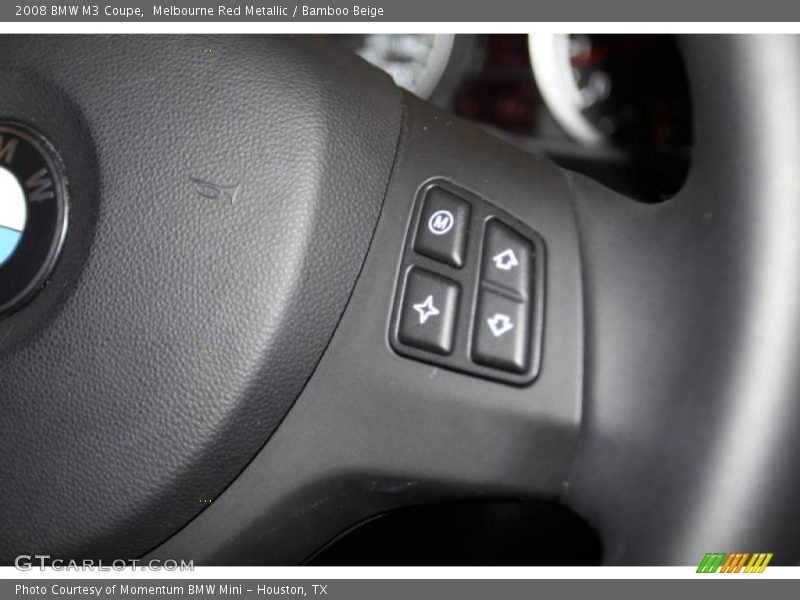 Melbourne Red Metallic / Bamboo Beige 2008 BMW M3 Coupe