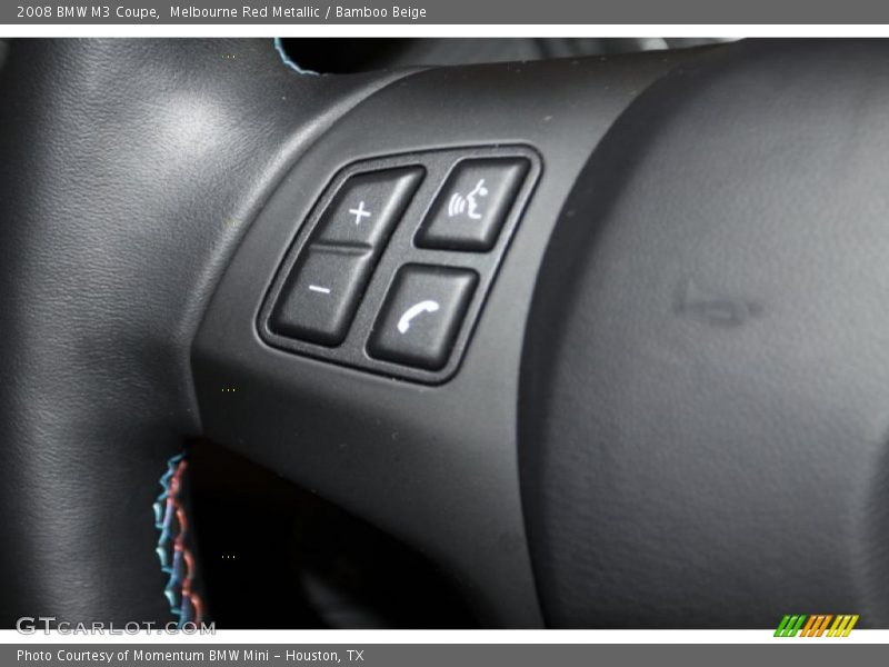 Melbourne Red Metallic / Bamboo Beige 2008 BMW M3 Coupe