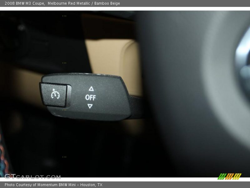 Melbourne Red Metallic / Bamboo Beige 2008 BMW M3 Coupe