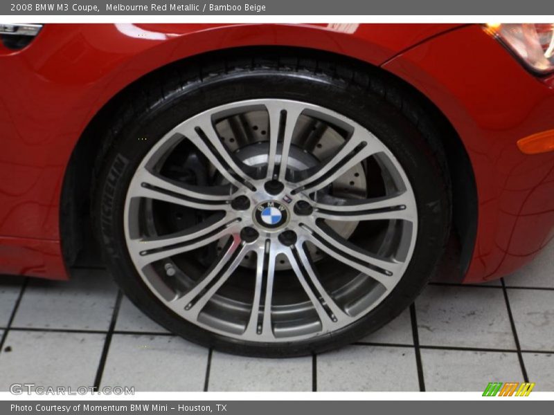 Melbourne Red Metallic / Bamboo Beige 2008 BMW M3 Coupe