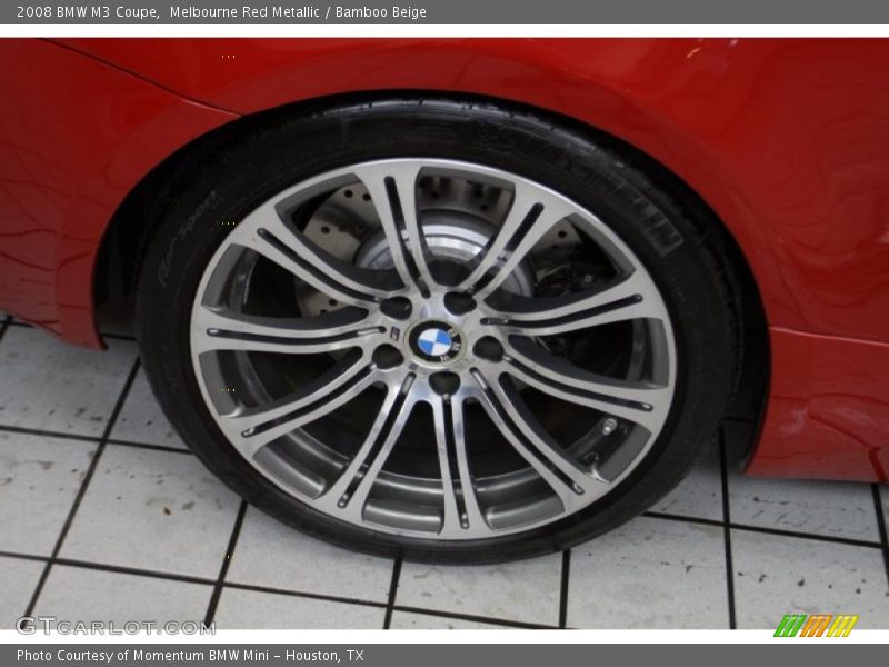 Melbourne Red Metallic / Bamboo Beige 2008 BMW M3 Coupe