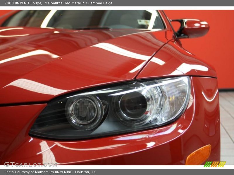 Melbourne Red Metallic / Bamboo Beige 2008 BMW M3 Coupe