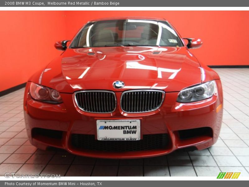 Melbourne Red Metallic / Bamboo Beige 2008 BMW M3 Coupe