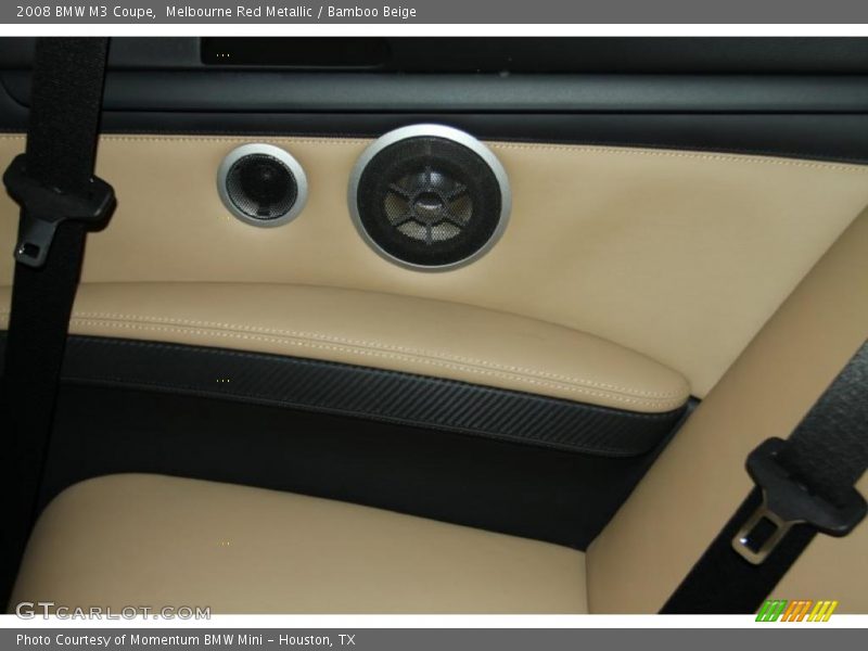 Melbourne Red Metallic / Bamboo Beige 2008 BMW M3 Coupe