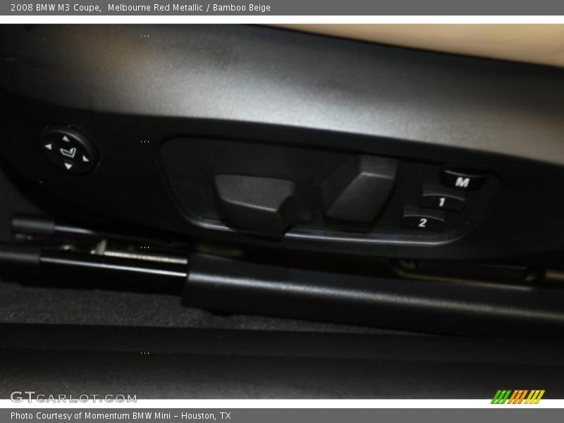 Melbourne Red Metallic / Bamboo Beige 2008 BMW M3 Coupe