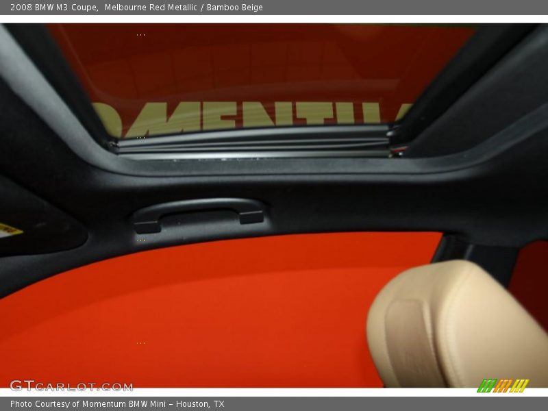 Melbourne Red Metallic / Bamboo Beige 2008 BMW M3 Coupe