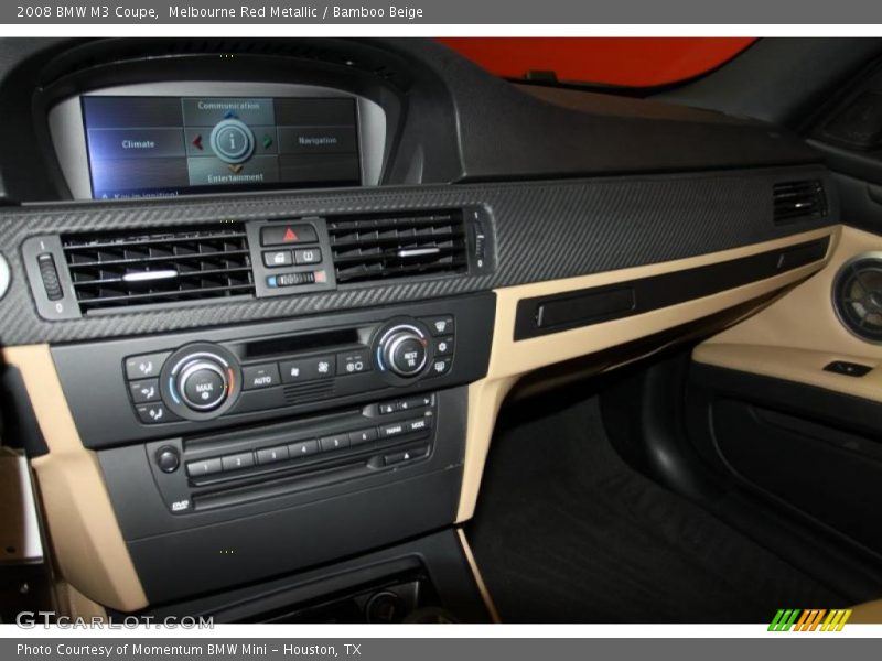 Melbourne Red Metallic / Bamboo Beige 2008 BMW M3 Coupe