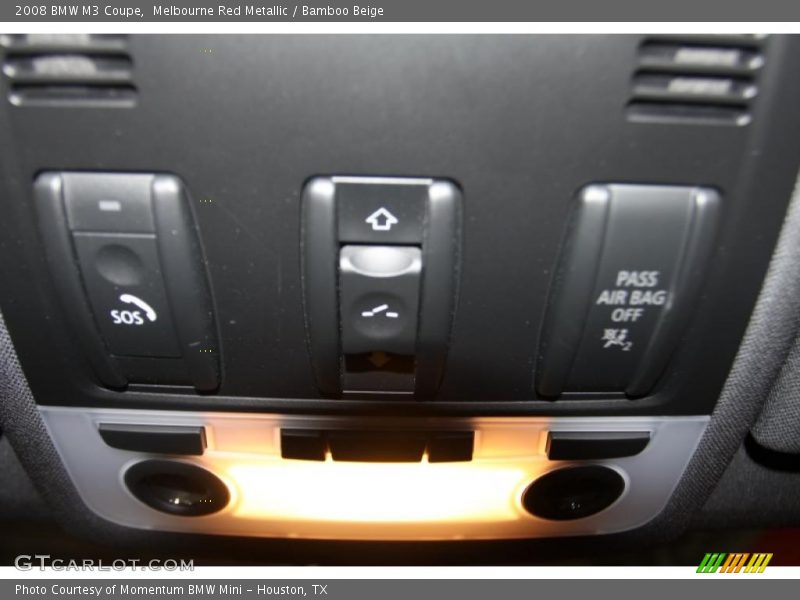 Melbourne Red Metallic / Bamboo Beige 2008 BMW M3 Coupe