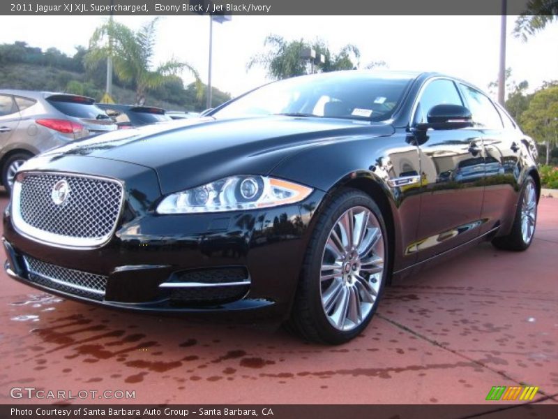 Front 3/4 View of 2011 XJ XJL Supercharged