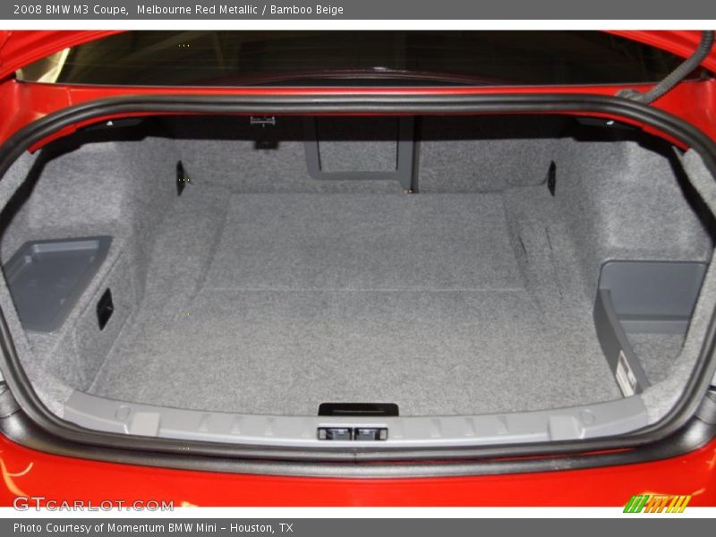 Melbourne Red Metallic / Bamboo Beige 2008 BMW M3 Coupe