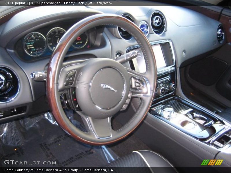 Jet Black/Ivory Interior - 2011 XJ XJL Supercharged 