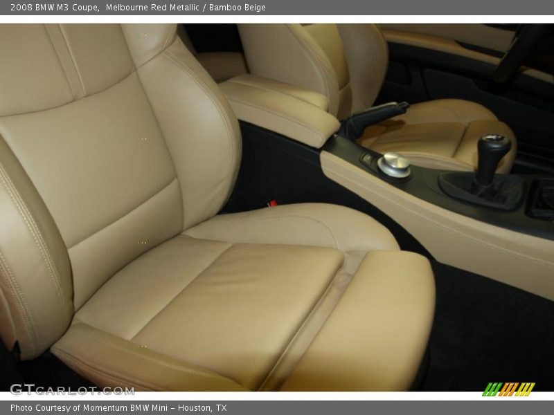 Melbourne Red Metallic / Bamboo Beige 2008 BMW M3 Coupe