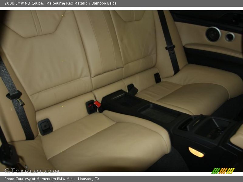 Melbourne Red Metallic / Bamboo Beige 2008 BMW M3 Coupe