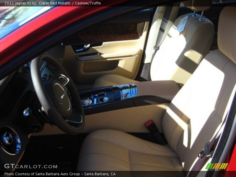 Claret Red Metallic / Cashew/Truffle 2011 Jaguar XJ XJ